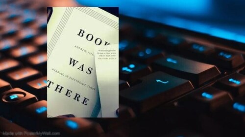 Book Was There by Andrew Piper (The Author) Book Was There by Andrew Piper (The Author)