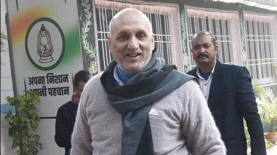 Education minister . Chandrashekhar’s private secretary (HT file)