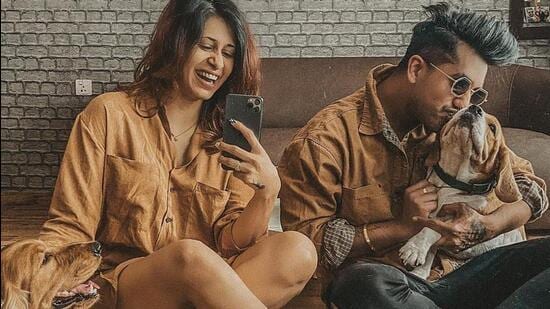 Kishwer Merchant and Suyyash Rai have two dogs, Pablo and Batuk