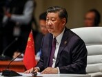 President of China Xi Jinping attends a session. President of China Xi Jinping attends a session.