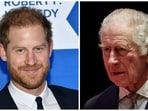 King Charles III and Prince Harry. King Charles III and Prince Harry.