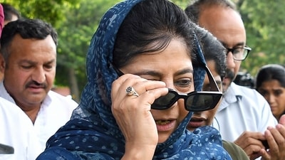 Mehbooba Mufti replied to a tweet apparently spreading fake news about her daughters. (Ishant) Mehbooba Mufti replied to a tweet apparently spreading fake news about her daughters. (Ishant)