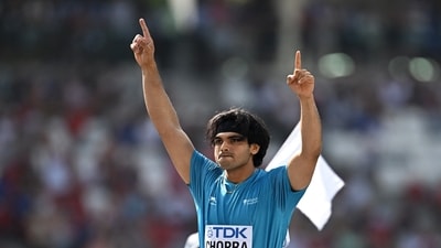 In the qualifiers of the ongoing World Athletics Championships in Budapest, Neeraj registered a massive 88.77m throw and topped qualification. (REUTERS)