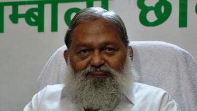 Even as the right-wing groups have announced to resume their Braj Mandal Yatra in Nuh, Haryana home minister Anil Vij on Sunday said that he is unaware of the details. (HT File Photo) Even as the right-wing groups have announced to resume their Braj Mandal Yatra in Nuh, Haryana home minister Anil Vij on Sunday said that he is unaware of the details. (HT File Photo)