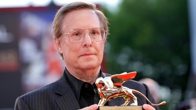 FILE - Director William Friedkin poses with his Golden Lion Lifetime Achievement award at the 70th edition of the Venice Film Festival in Venice, Italy on Thursday, Aug. 29, 2013. Friedkin, who won the best director Oscar for “The French Connection,” died Monday, Aug. 7, 2023, in Los Angeles, his wife, producer and former studio head Sherry Lansing told The Hollywood Reporter. (AP Photo/Andrew Medichini, File) (AP) FILE - Director William Friedkin poses with his Golden Lion Lifetime Achievement award at the 70th edition of the Venice Film Festival in Venice, Italy on Thursday, Aug. 29, 2013. Friedkin, who won the best director Oscar for “The French Connection,” died Monday, Aug. 7, 2023, in Los Angeles, his wife, producer and former studio head Sherry Lansing told The Hollywood Reporter. (AP Photo/Andrew Medichini, File) (AP)