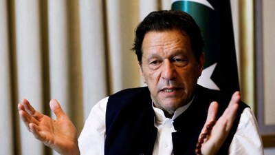 Former Pakistan prime minister Imran Khan. (Reuters)