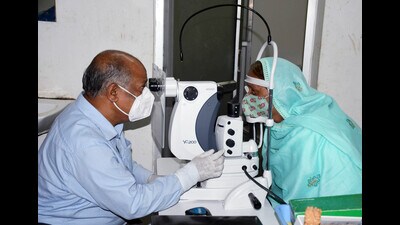 The permission is likely to be received in a week’s time, after which the eye bank will start from September, said officials. (REPRESENTATIVE PIC) The permission is likely to be received in a week’s time, after which the eye bank will start from September, said officials. (REPRESENTATIVE PIC)