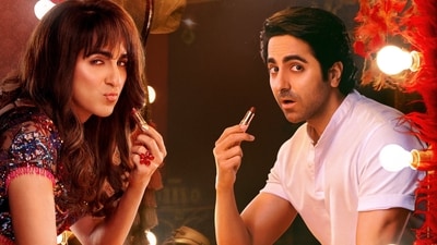 Ayushmann Khurrana plays Pooja in Dream Girl 2. Ayushmann Khurrana plays Pooja in Dream Girl 2.