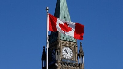 The Canadian flag flies in front of the Peace Tower on Parliament Hill in Ottawa, Ontario, Canada. (Reuters) The Canadian flag flies in front of the Peace Tower on Parliament Hill in Ottawa, Ontario, Canada. (Reuters)