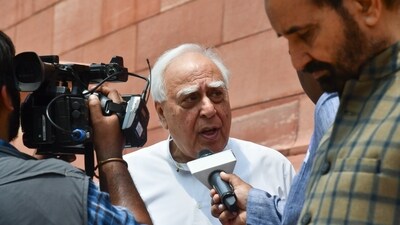 Rajya Sabha MP Kapil Sibal. (ANI) Rajya Sabha MP Kapil Sibal. (ANI)