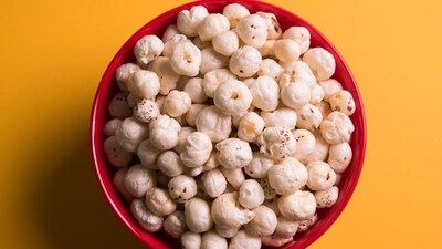 Makhana or fox nuts are also good for your skin health and amazing for digestion.. (Shutterstock) Makhana or fox nuts are also good for your skin health and amazing for digestion.. (Shutterstock)