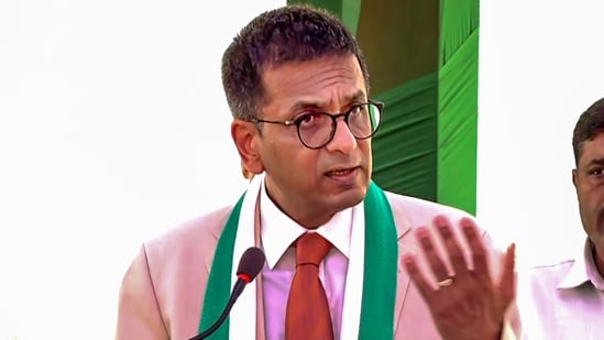 Chief Justice of India (CJI) Justice DY Chandrachud. (PTI file)