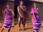 Kili Paul (left) and Neema Paul (right) matching steps to the song Kaavaalaa. Kili Paul (left) and Neema Paul (right) matching steps to the song Kaavaalaa.