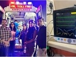 The five doctors of AIIMS Delhi who were travelling on the Bengaluru-Delhi Vistara flight.  