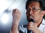 File photo of Malaysia's Anwar Ibrahim.