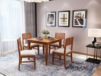 Opt for a dining table 4-seater set if you are short of space or want additional seating in other areas of your home.  