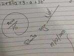 Snapshot the exam sheet shared on Twitter. Snapshot the exam sheet shared on Twitter.