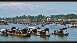 Lieutenant Governor Manoj Sinha said that the administration is pursuing USA and some European nations for lifting travel advisories for Kashmir. (Waseem Andrabi/HT)