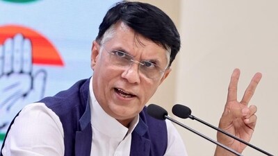 Congress leader Pawan Khera (ANI)