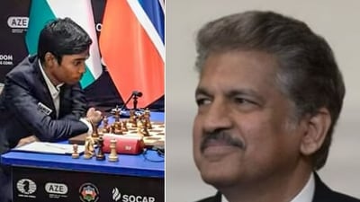 Anand Mahindra took to Twitter to share that he will be gifting a car to Pragnanandhaa's parents. (I)
