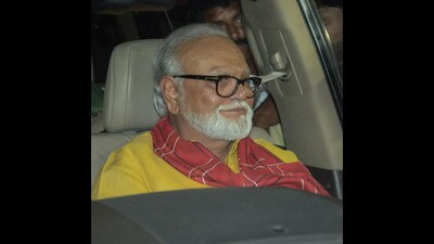 Bhujbal, who was one of the closest aides of Pawar, criticised the veteran leader while addressing a public rally in Beed on Sunday. (HT PHOTO)