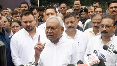 Bihar chief minister Nitish Kumar. (HT PHOTO) Bihar chief minister Nitish Kumar. (HT PHOTO)
