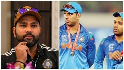 Yuvraj had fast-tracked Rohit's sensational comeback after the 2011 World Cup snub (PTI-Getty Images) Yuvraj had fast-tracked Rohit's sensational comeback after the 2011 World Cup snub (PTI-Getty Images)
