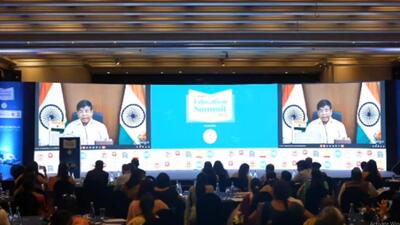 Dr Sarkar was speaking at the Hindustan Times Education Summit 2023. (Dr. Subhas Sarkar | Twitter) Dr Sarkar was speaking at the Hindustan Times Education Summit 2023. (Dr. Subhas Sarkar | Twitter)