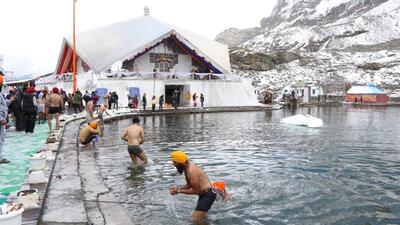 Hemkund Sahib, one of the most revered shrines of the Sikh community. (File Photo) Hemkund Sahib, one of the most revered shrines of the Sikh community. (File Photo)