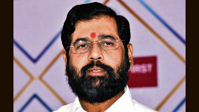Mumbai, Aug 11 (ANI): Maharashtra Chief Minister Eknath Shinde at the Tata Mumbai Marathon 2023 registration launch event, in Mumbai on Thursday. (ANI Photo) (Ashish Vaishnav) Mumbai, Aug 11 (ANI): Maharashtra Chief Minister Eknath Shinde at the Tata Mumbai Marathon 2023 registration launch event, in Mumbai on Thursday. (ANI Photo) (Ashish Vaishnav)