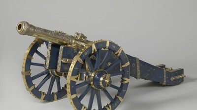 The Lewke's Cannon is pictured. The Lewke's Cannon is pictured.