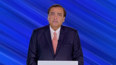 Reliance chairperson Mukesh Ambani. (Jio) Reliance chairperson Mukesh Ambani. (Jio)