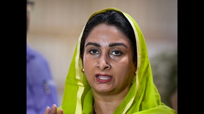 Shiromani Akali Dal (SAD) MP from Bathinda Harsimrat Kaur Badal (PTI) Shiromani Akali Dal (SAD) MP from Bathinda Harsimrat Kaur Badal (PTI)