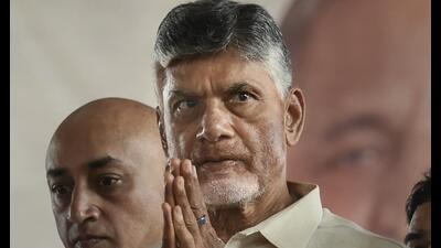 TDP chief N Chandrababu Naidu pointed out that the door-to-door survey was not complete yet and political parties were not provided with the weekly reports in various constituencies (PTI) TDP chief N Chandrababu Naidu pointed out that the door-to-door survey was not complete yet and political parties were not provided with the weekly reports in various constituencies (PTI)