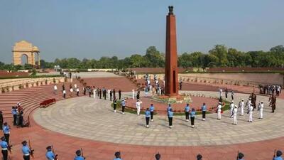 The National War Memorial was inaugurated by Prime Minister Narendra Modi in February 2019. (PTI File Photo) The National War Memorial was inaugurated by Prime Minister Narendra Modi in February 2019. (PTI File Photo)