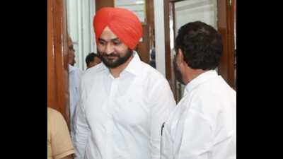 The statement of the victim, her colleague from the office and “other circumstances” brought on record by virtue of documents to prove that victim was harassed, are some of the evidences relied upon by the Chandigarh Police in the chargesheet filed against Haryana minister Sandeep Singh in a sexual harassment case, multiple sources who have perused the documents said. (HT Photo)