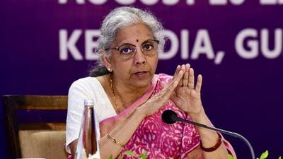 Union finance minister Nirmala Sitharaman. (Twitter) Union finance minister Nirmala Sitharaman. (Twitter)