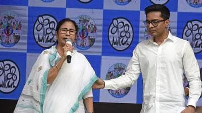 West Bengal chief minister Mamata Banerjee and TMC national general secretary Abhishek Banerjee. (ANI File Photo) West Bengal chief minister Mamata Banerjee and TMC national general secretary Abhishek Banerjee. (ANI File Photo)