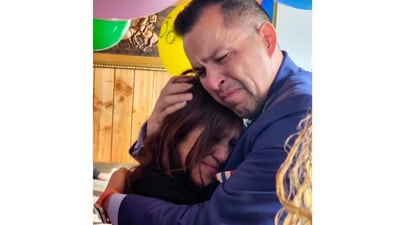 Jimmy Thyden, right, hugs Maria Angelica Gonzalez, his Chilean birth mother, as they meet for the first time in Valdivia, Chile on Thursday, Aug. 17, 202 Jimmy Thyden, right, hugs Maria Angelica Gonzalez, his Chilean birth mother, as they meet for the first time in Valdivia, Chile on Thursday, Aug. 17, 202