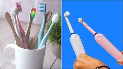 In the ongoing debate between electric and manual toothbrushes, the expert opinion of dentists holds a crucial role. (Unsplash) In the ongoing debate between electric and manual toothbrushes, the expert opinion of dentists holds a crucial role. (Unsplash)