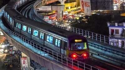 CMRS to inspect Bengaluru's Baiyappanahalli - KR Puram metro line on September 7 (PTI File Photo) CMRS to inspect Bengaluru's Baiyappanahalli - KR Puram metro line on September 7 (PTI File Photo)