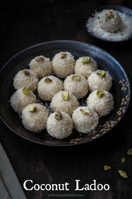 Coconut Laddoo recipe (Pinterest) Coconut Laddoo recipe (Pinterest)
