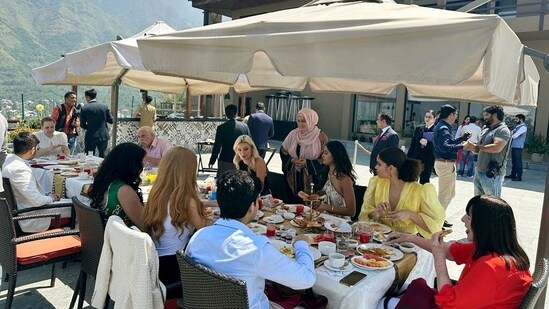 Bielawska's visit to Jammu and Kashmir, a first for an international beauty pageant winner, comes ahead of the 71st edition of the Miss World 2023 pageant, to be held in India later this year.&nbsp;(ANI)
