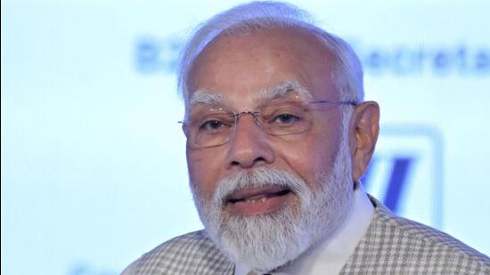 Prime Minister Narendra Modi issues 51,000 appointment letters to new recruits to government jobs under Rozgar Mela programme. (AFP)