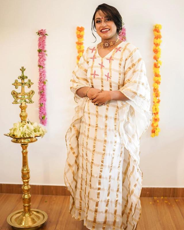 Onam kaftan from Amelia by Annu (Photo: Instagram.com/ameliabyannu) Onam kaftan from Amelia by Annu (Photo: Instagram.com/ameliabyannu)