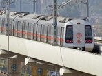 The previous highest recorded passenger journey count stood at 66,18,717 on February 10, 2020. (HT Archive) The previous highest recorded passenger journey count stood at 66,18,717 on February 10, 2020. (HT Archive)