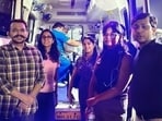 The five doctors of AIIMS Delhi who were travelling on the Bengaluru-Delhi Vistara flight.  