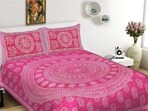 In hot and humid conditions, like in India, cotton bed sheets should and are a natural choice for most families.