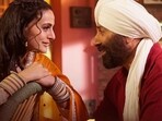 Gadar 2 stars Ameesha Patel and Sunny Deol.
