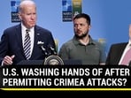 U.S. WASHING HANDS OF AFTER PERMITTING CRIMEA ATTACKS? U.S. WASHING HANDS OF AFTER PERMITTING CRIMEA ATTACKS?